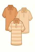 Men Polo Collar T-shirts