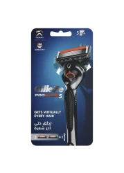 Gillette Fusion ProGlide Men's Razor with Flexball Handle Technology and 2 Razor Packs of 2
