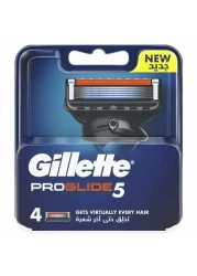 Gillette Fusion Proglide Men's Razor Blades 4 Pieces