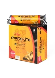 ARFAZ - Light Charcoal - Smart Incense Charcoal - Fast Flammable Charcoal 80 Pieces - 40 mm