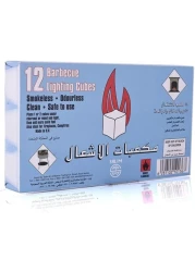 12pcs BBQ Light Cube - Charcoal BBQ Light Cube - Salem Coal Lighter