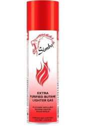 Simba gas lighter - butane gas - purification gas - 139 g - 250 ml - gas lighter refill