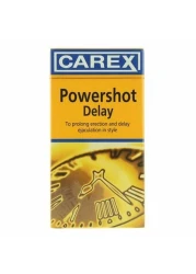 CAREX CONDOMS POWERSHOT DELAY 12'S