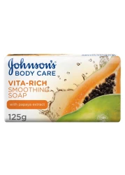 JOHNSON SOAP SMOOHING PAPAYA 125 GM