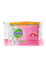 DETTOL WIPES SKINCARE 5PK 10S