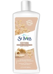 ستيفز لوشن الجسم المهدئ بدقيق الشوفان وزبدة الشيا | لوشن عضوي لتجديد البشرة لبشرة ناعمة ونضرة | يرطب ويغذي بعمق | خال من البارابين وغير دهني | تم اختباره من قبل اطباء الجلد | 200 مل