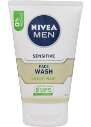 نيفيا، للرجال، غسول للوجه، حساس، 100 مل
