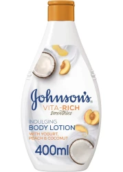 JOHNSON BL COCONUT PEACH YGT 400ML