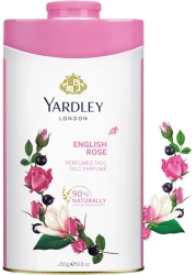 YARDLEY TALC ENGLISH ROSE 250GM