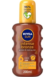 NV CAROTENE TAN OIL SPRY SPF6 200ML