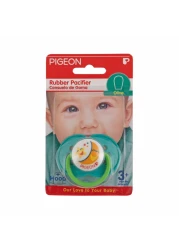 PIGEON RUBBER PACIFIER OLIVE GREEN