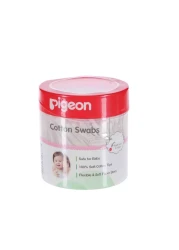 PIGEON COTTON SWABS SOFT PAPER STEM 200s