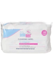 SEBAMED BABY WIPES TWIN 144S