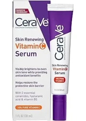 CERAVE SKIN RENEWING VITAMIN C SERUM HYALURONIC ACID VITAMIN B5 30ML