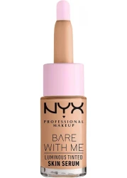 NYX Bare with Me Luminous Tinted Skin Serum Light Medium 12.6ml