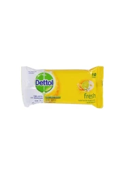 DETTOL AMTIBACTERIAL WIPES 10S