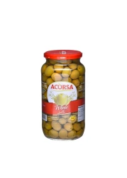 ACORSA OLIVES GREEN PLAIN JAR 515ML