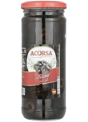 ACORSA OLIVE SLICE BLACK 230GM
