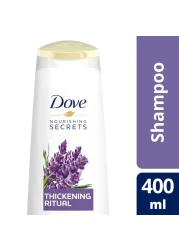 Dove Thickening Ritual Shampoo – Lavender Oil & Rosemary Extracts – 400 ml