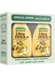 GARNIER SHAMP AVACADO&SHE BUTTER 2X400ML