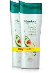 HIMALAYA SMOOTH&SILKY MOIST SHAMPOO 2X