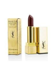 YSL Rouge Pur Couture The Mats Lipstick – 222 Black Red Code – Intense Matte Finish (4.5 g)
