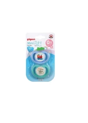 PIGEON MINILIGHT PACIFIER TWIN S SIZE BOY