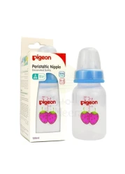 PIGEON DECORATED PLASTIC BOTTLE 120ML (FRUITS)