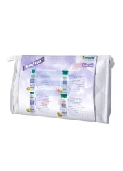 طقم سفر هيمالايا للعناية بالأطفال – ٤×١٠٠ مل شامبو، لوشن، بودي باث + ١٠٠ جم بودرة – بحقيبة سفر