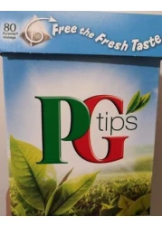 PG TIPS BLACK TEA 80 BAGS 232GM