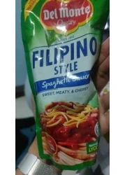 DELMONTE SPAGHETTI SAUCE FILIPINO250G