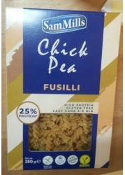 SAM MILLS CHICKPEA FUSILLI 250GM