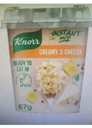 Knorr Instant Pasta 3 Cheese 67G