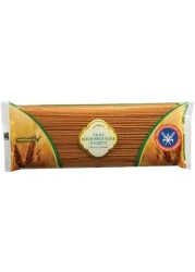 معكرونة سباغيتي بدقيق قمح الديورم الكامل من شركة مطاحن الكويت، 400 جرام