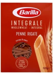 BARILLA PENNE RIGATE INTEG 500GM