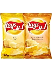 رقائق بطاطس ليز بنكهة الجبنة الفرنسية – ١٧٠ جم