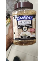 DAAWAT FAST COOKING BROWN RICE 1KG