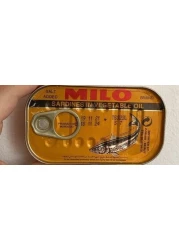 MILO SARDINES 125gm VEGETABLE