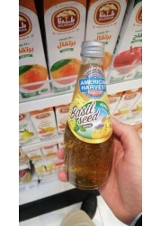 Al harvest honey basil seed drink