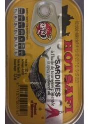 SPICY SARDINE IN VEGETABLE OIL 120G