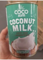 COCO XIM COCOONUT MILK DAIRY FREE UNS 400ML