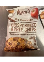 MUM'S APPLE CHIPS- CINNAMOM RED 40G