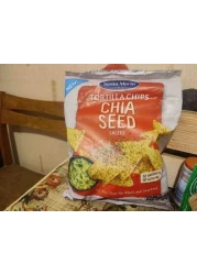 S/M TORTILA CHIPS CHIA SEED130G
