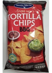 S/M TORTILLA CHIPS BBQ 15X185G