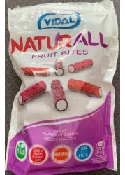 لدغات الفاكهة الطبيعية فيدال 180 جم