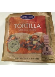 S/M GARLIC&HERBS  TORTILLA