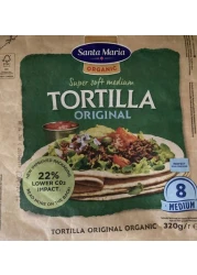 S/M Organic Med Tortilla 320GM