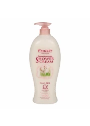 SHOWER CREAM-GOATS MILK WITH UV WHITE 1000ML