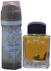 Lattafa Pure Oudi 100ml + Body Spray 200ml