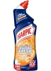 هاربيك منظف المرحاض السائل أكتيڤ فريش برائحة الخوخ والياسمين ، 750 مل